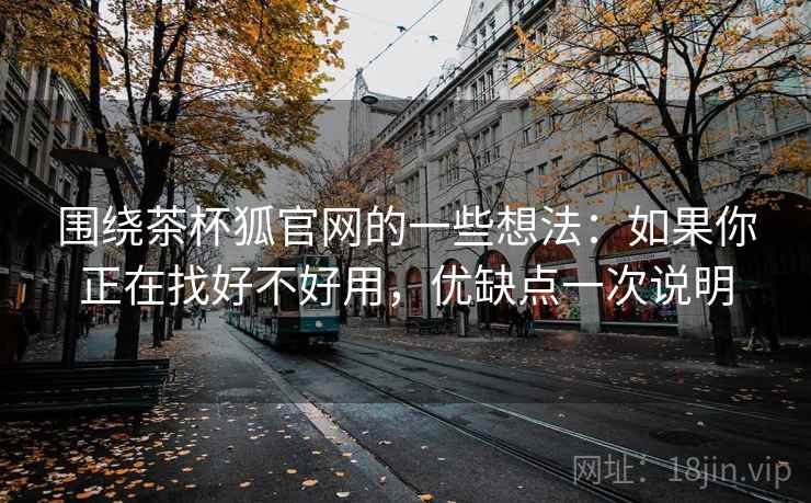 围绕茶杯狐官网的一些想法：如果你正在找好不好用，优缺点一次说明