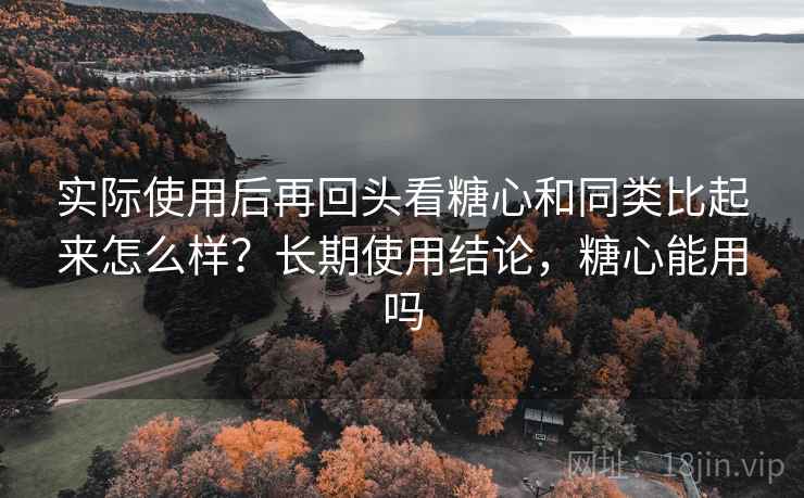 实际使用后再回头看糖心和同类比起来怎么样？长期使用结论，糖心能用吗