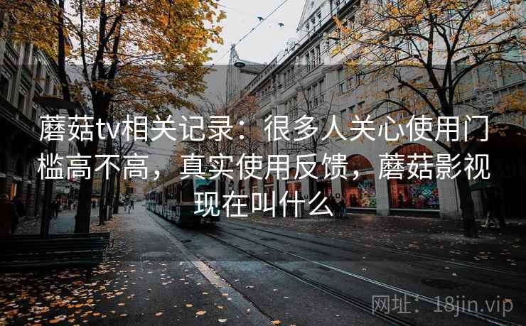 蘑菇tv相关记录：很多人关心使用门槛高不高，真实使用反馈，蘑菇影视现在叫什么